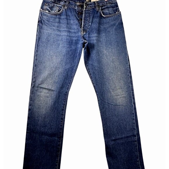 Imogene + Willie Barton Mens Slim Jeans 36 Selvedge Denim USA Made Button Fly - Picture 9 of 9